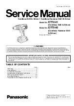 Preview for 1 page of Panasonic 7441LF Service Manual