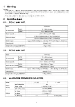 Preview for 2 page of Panasonic 7441LF Service Manual