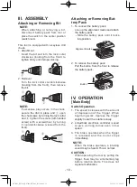 Preview for 10 page of Panasonic 7443OLOA Operating Instructions Manual