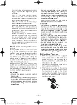 Предварительный просмотр 12 страницы Panasonic 7443OLOA Operating Instructions Manual