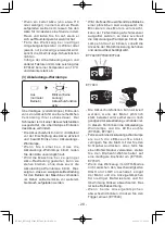 Предварительный просмотр 28 страницы Panasonic 7443OLOA Operating Instructions Manual