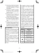 Предварительный просмотр 74 страницы Panasonic 7443OLOA Operating Instructions Manual