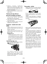 Предварительный просмотр 126 страницы Panasonic 7443OLOA Operating Instructions Manual