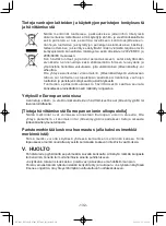 Предварительный просмотр 132 страницы Panasonic 7443OLOA Operating Instructions Manual