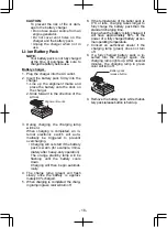 Предварительный просмотр 16 страницы Panasonic 78A1LJ Operating Instructions Manual