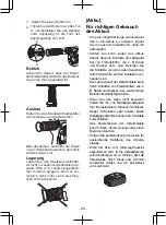 Предварительный просмотр 29 страницы Panasonic 78A1LJ Operating Instructions Manual