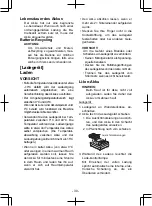 Предварительный просмотр 30 страницы Panasonic 78A1LJ Operating Instructions Manual