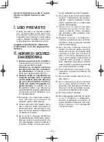 Предварительный просмотр 52 страницы Panasonic 78A1LJ Operating Instructions Manual