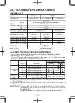 Предварительный просмотр 118 страницы Panasonic 78A1LJ Operating Instructions Manual