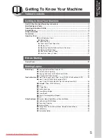 Preview for 5 page of Panasonic 8016P Operating Instructions Manual