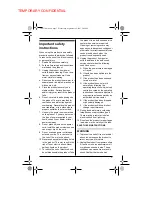 Preview for 3 page of Panasonic 96NKX-TG4321 Operating Instructions Manual