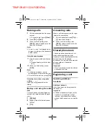 Preview for 10 page of Panasonic 96NKX-TG4321 Operating Instructions Manual