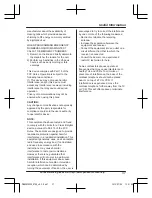 Preview for 37 page of Panasonic 96NKX-TGA277 Operating Instructions Manual