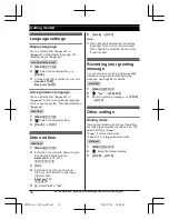 Preview for 16 page of Panasonic 96NKX-TGF370 Operating Instructions Manual