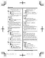 Preview for 36 page of Panasonic 96NKX-TGF370 Operating Instructions Manual