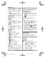 Preview for 38 page of Panasonic 96NKX-TGF370 Operating Instructions Manual