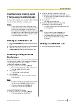 Preview for 31 page of Panasonic 96NKX-UT248 Operating Instructions Manual