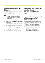 Preview for 33 page of Panasonic 96NKX-UT248 Operating Instructions Manual