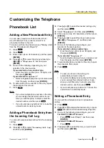 Preview for 35 page of Panasonic 96NKX-UT248 Operating Instructions Manual