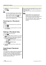 Preview for 36 page of Panasonic 96NKX-UT248 Operating Instructions Manual