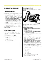 Preview for 71 page of Panasonic 96NKX-UT248 Operating Instructions Manual