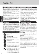 Preview for 6 page of Panasonic 9TGCF-181A Operating Instructions Manual