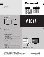 Panasonic A TH-L55DT60Z Operating Instructions Manual предпросмотр