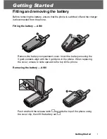 Предварительный просмотр 4 страницы Panasonic A101 Operating Instructions Manual