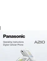 Panasonic A210 Operating Instructions Manual preview