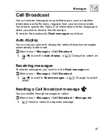 Preview for 50 page of Panasonic A210 Operating Instructions Manual