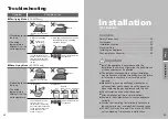 Preview for 13 page of Panasonic A227DKSK Operating & Installation Instructions Manual