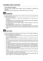 Preview for 3 page of Panasonic A230 User Manual