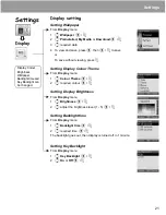 Предварительный просмотр 24 страницы Panasonic A500 Operating Instructions Manual