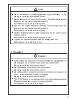 Preview for 5 page of Panasonic AAD03011 Instruction Manual