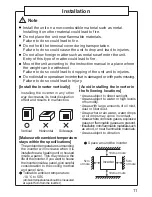 Preview for 13 page of Panasonic AAD03011 Instruction Manual