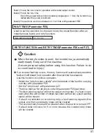 Preview for 53 page of Panasonic AAD03011 Instruction Manual