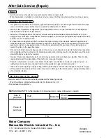 Предварительный просмотр 62 страницы Panasonic AC Servo MINAS E Series IMC80A Operating Manual