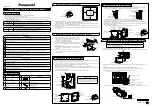 Preview for 1 page of Panasonic ACXF60-03410 Installation Manual