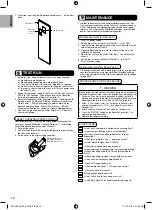 Предварительный просмотр 10 страницы Panasonic ADC0916H9E8 Installation Manual