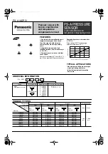 Panasonic ADP5100 Manual preview