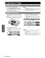 Preview for 22 page of Panasonic AE3000U - LCD Projector - HD 1080p Operating Instructions Manual