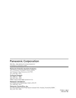 Preview for 60 page of Panasonic AE3000U - LCD Projector - HD 1080p Operating Instructions Manual