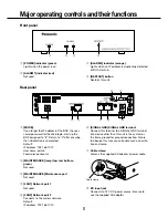 Preview for 8 page of Panasonic AF-FX100 Setup Instructions