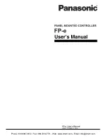 Panasonic AFPE224300 User Manual предпросмотр