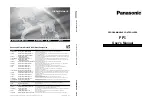 Предварительный просмотр 1 страницы Panasonic AFPG951T34 User Manual