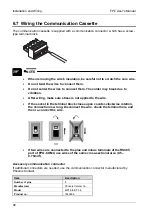 Предварительный просмотр 109 страницы Panasonic AFPG951T34 User Manual