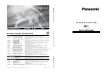 Предварительный просмотр 332 страницы Panasonic AFPG951T34 User Manual