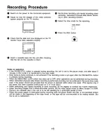 Preview for 16 page of Panasonic AG-1070DC Operating Instructions Manual