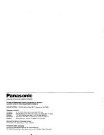 Preview for 34 page of Panasonic AG-1070DC Operating Instructions Manual