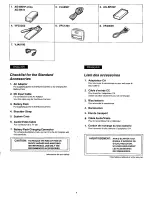 Предварительный просмотр 4 страницы Panasonic AG-196UP Operating Instructions Manual